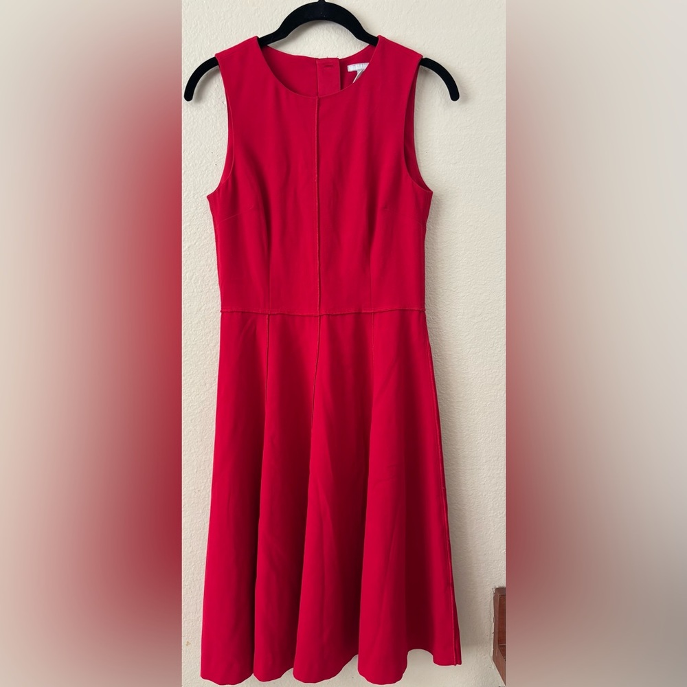 H&M Red Sleeveless A-Line Dress for Weddings Size 4